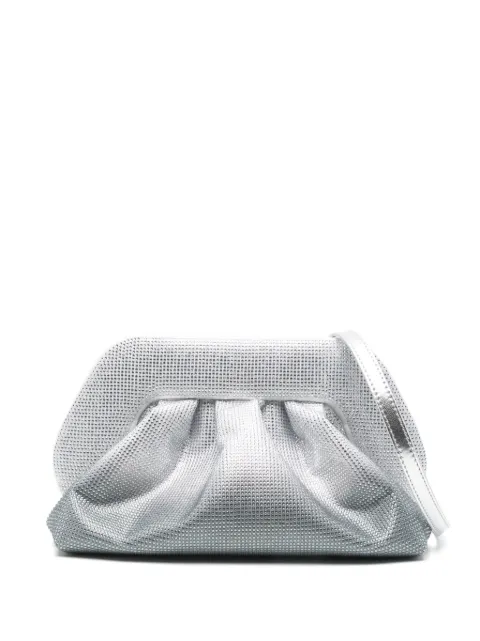 Themoirè Tia clutch bag