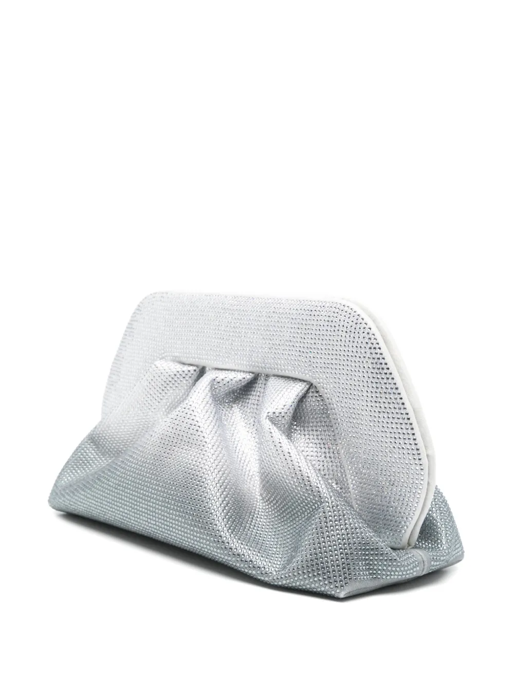 Themoirè Tia clutch - Grijs