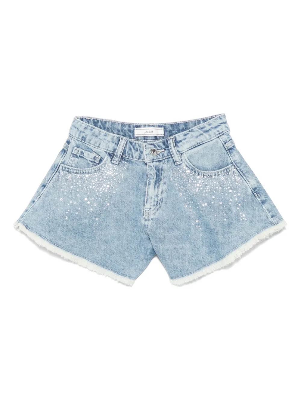 Guess Kids' Rhinestone Denim Shorts