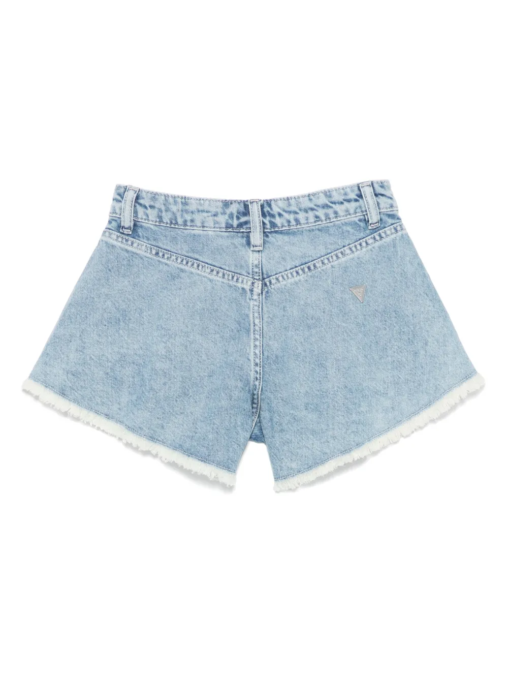 guess kids rhinestone denim shorts | Girls Denim Shorts | Image 2