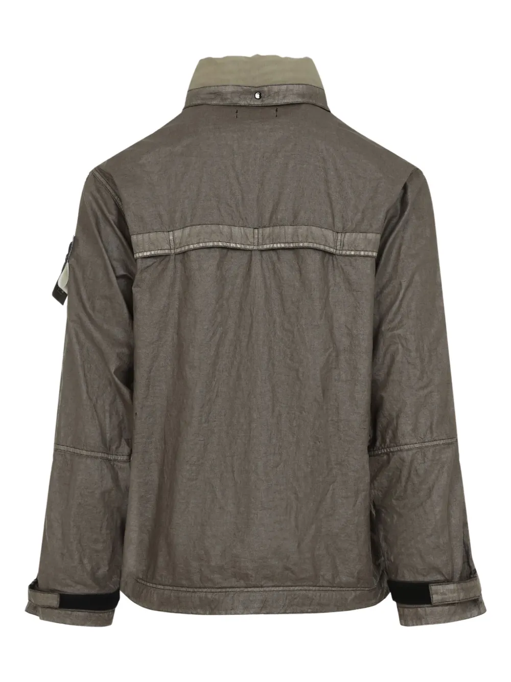 Stone Island Jaqueta militar com patch de bússola | Jaqueta militar | Image 2