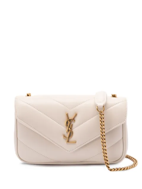 Saint Laurent bolsa de hombro Loulou pequeña