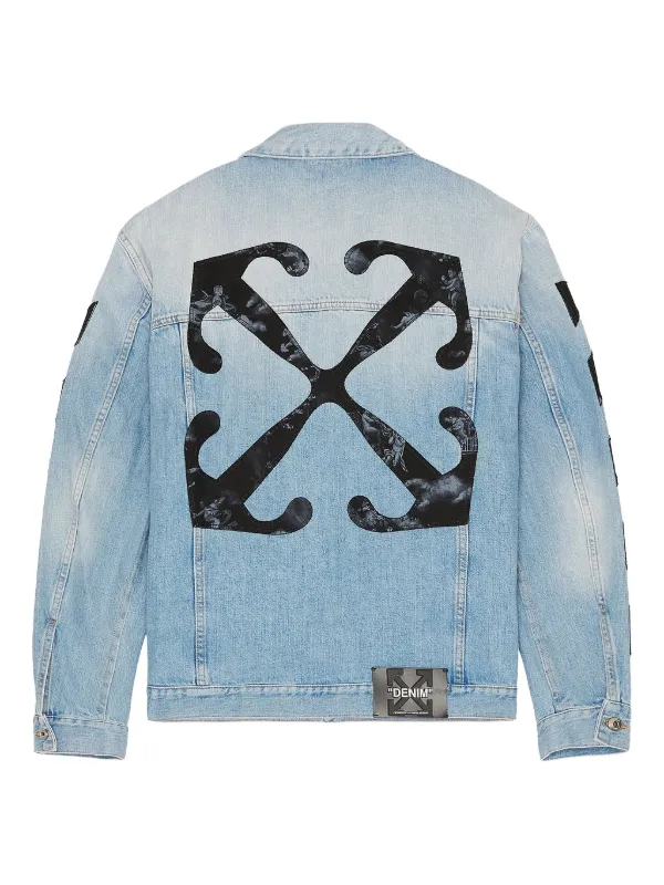 ジャケット・アウター OFF-WHITE DENIM JACKET ORIGINAL Off-White Denim Jacket | Blue | FARFETCH