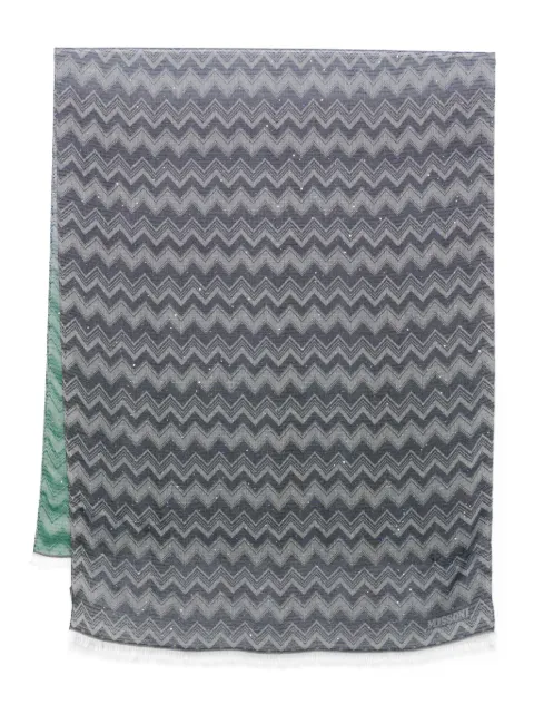 Missoni mascada entretejida en zigzag