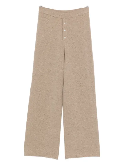 Guest In Residence cashmere straight-leg trousers