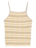 Guest In Residence striped top - Yellow