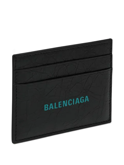 Balenciaga leather cardholder