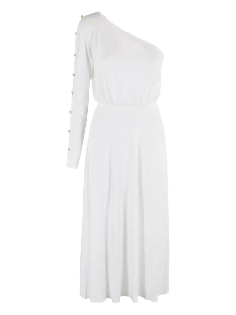 Elisabetta Franchi one-shoulder midi dress