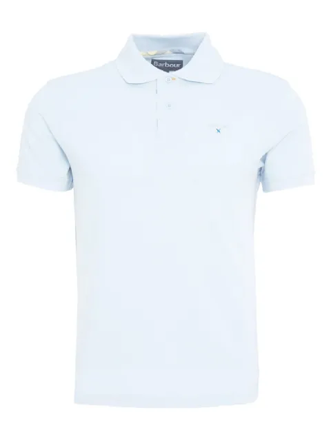 Barbour tartan pique polo