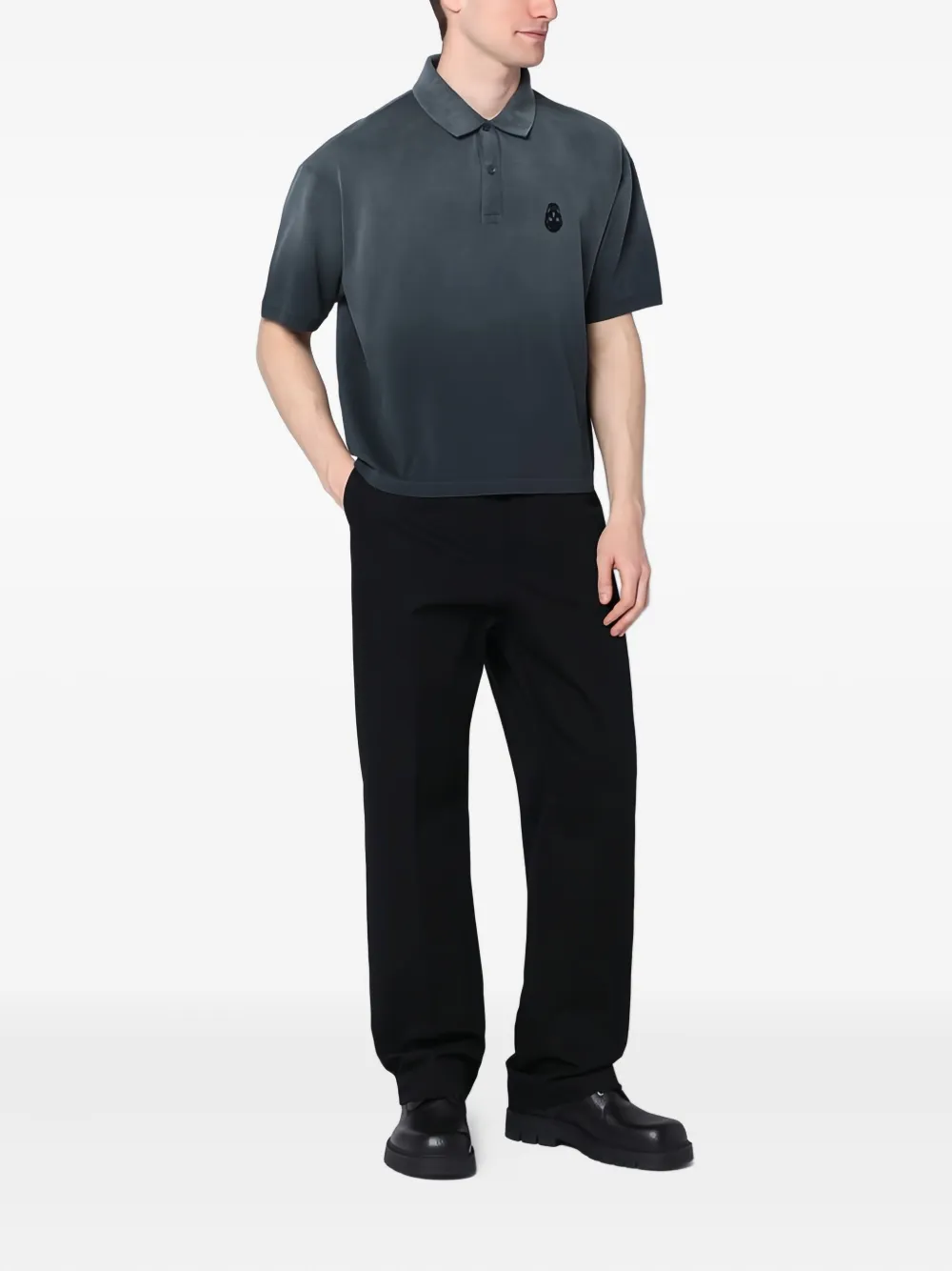 Alexander McQueen Katoenen poloshirt - Zwart