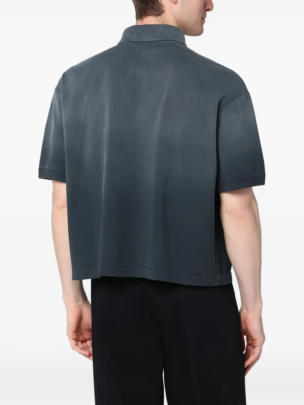 Alexander McQueen Katoenen poloshirt Zwart