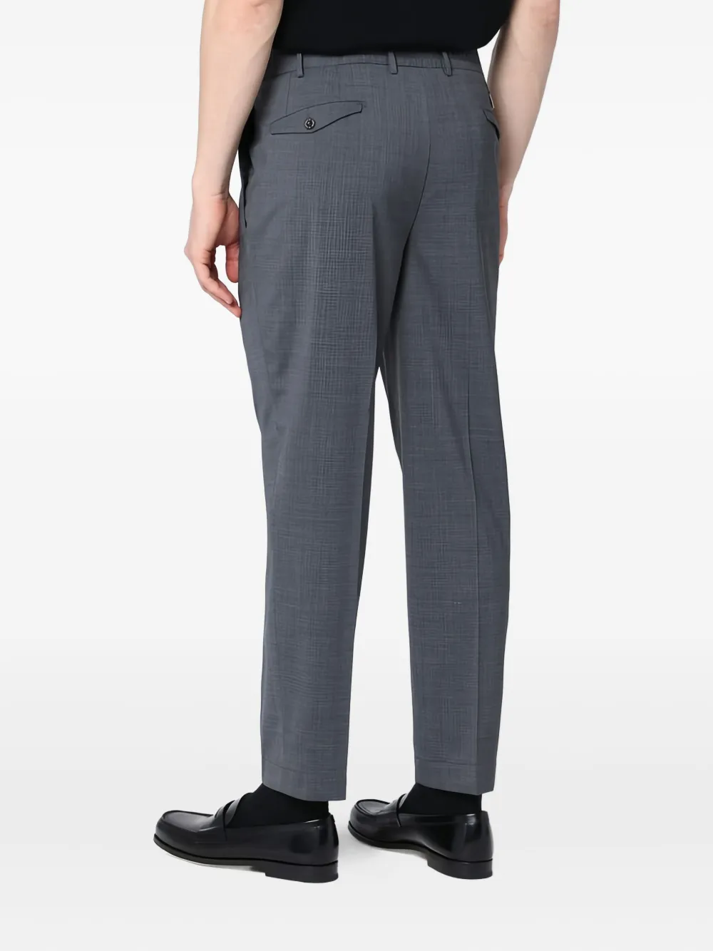 Santaniello Broek met toelopende pijpen Grijs