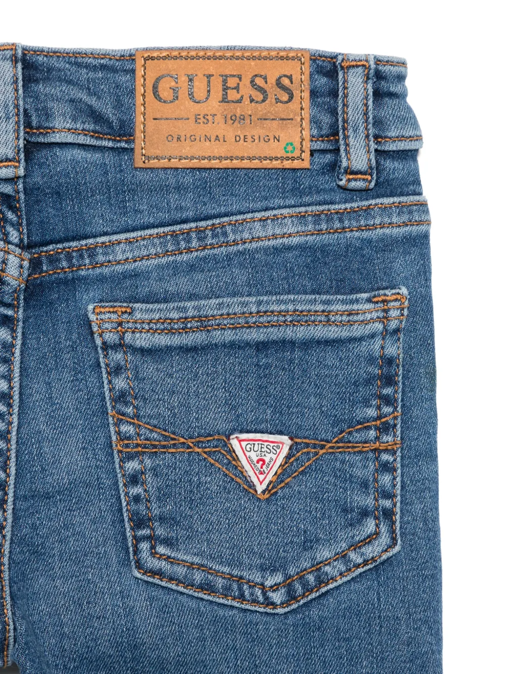 Shop Guess Five-pocket Jeans