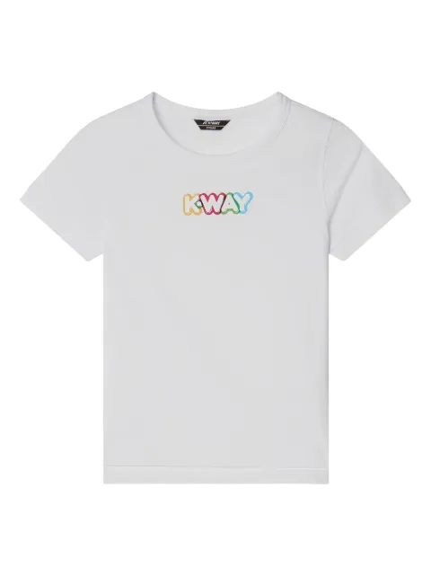 K Way Kids logo-detail short-sleeve T-shirt