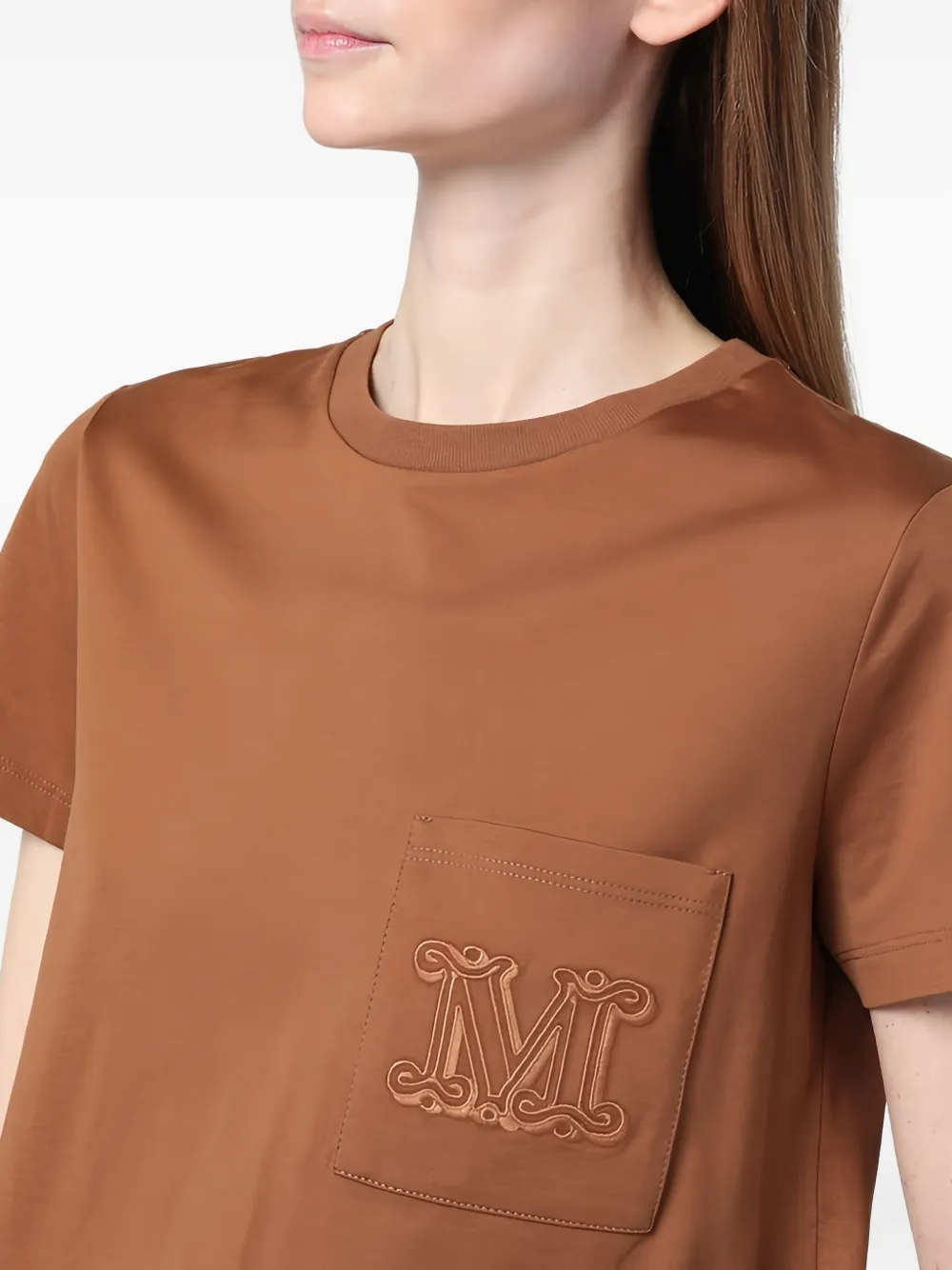 Max Mara Papaia T-shirt Bruin