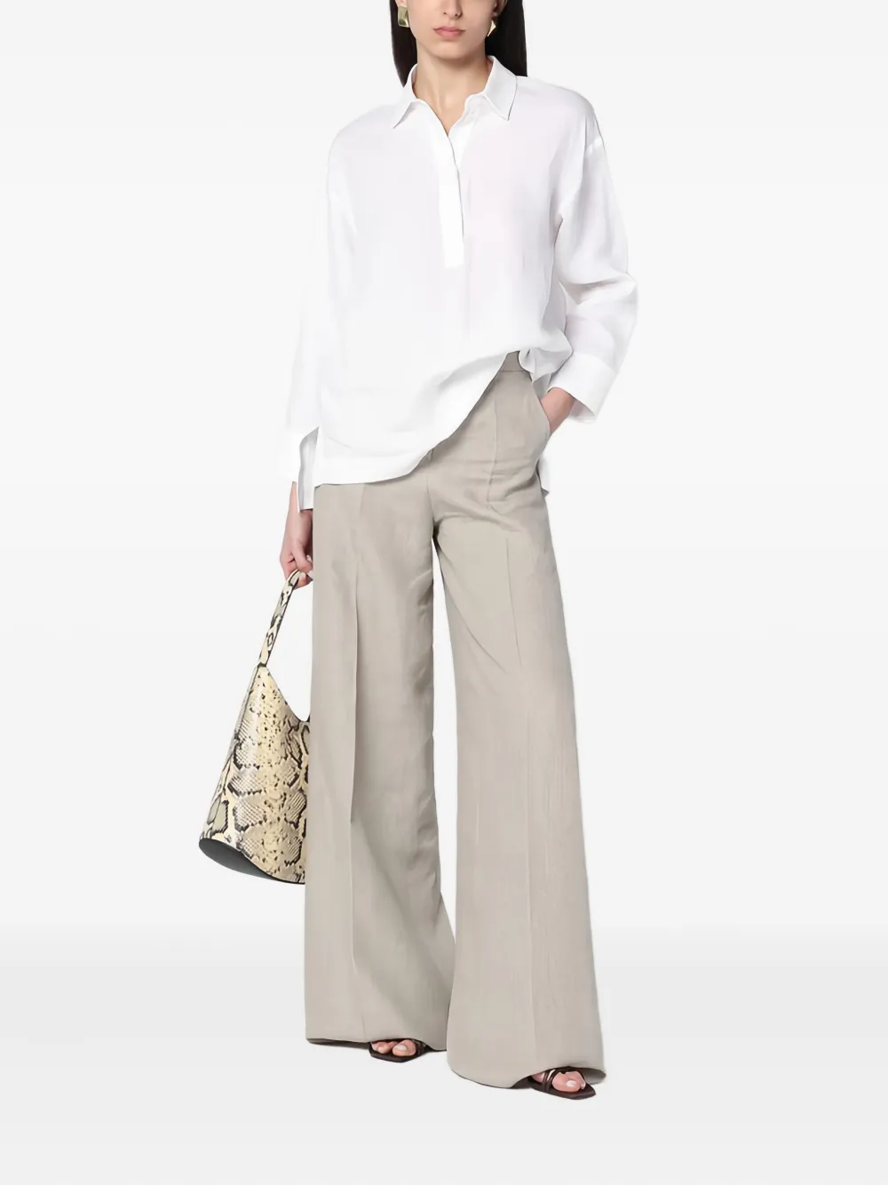 Shop 's Max Mara Linen Blouse