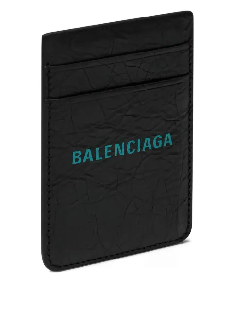 Balenciaga leather cardholder