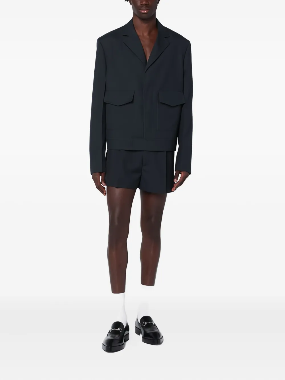 Gucci single-breasted patch-pocket jacket | Blazers | Image 2