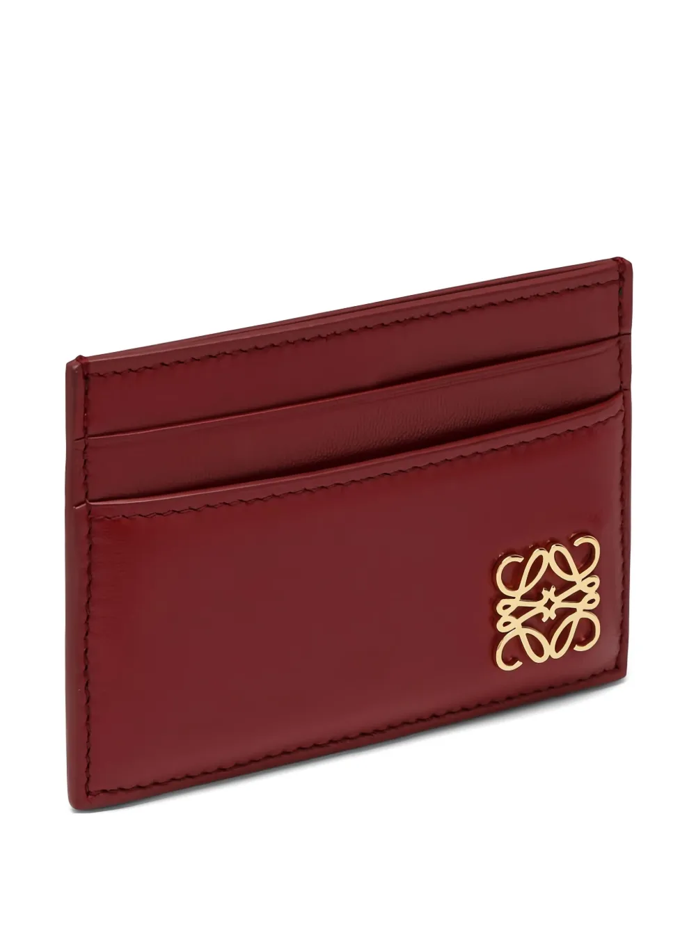 ロエベ アナグラム レザー 二つ折り長財布 バイカラー 袋付き LOEWE ロエベ アナグラム レザー 2つ折り 長財布 ブラック（人気