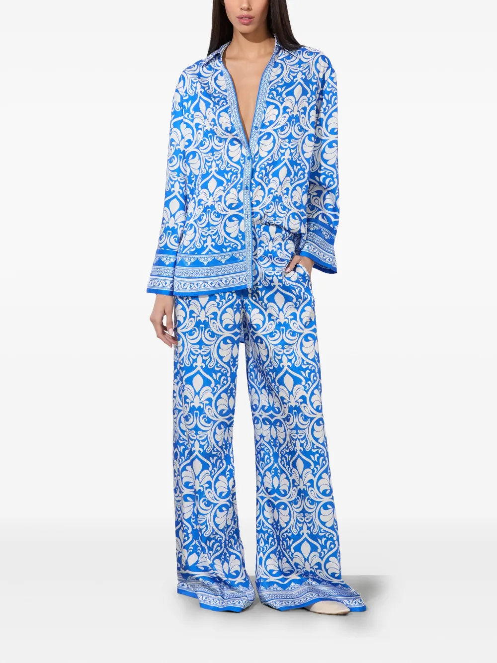 Alice + olivia Kiva blouse - Blauw