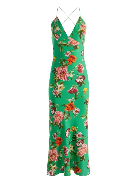 alice + olivia Loma midi skirt 