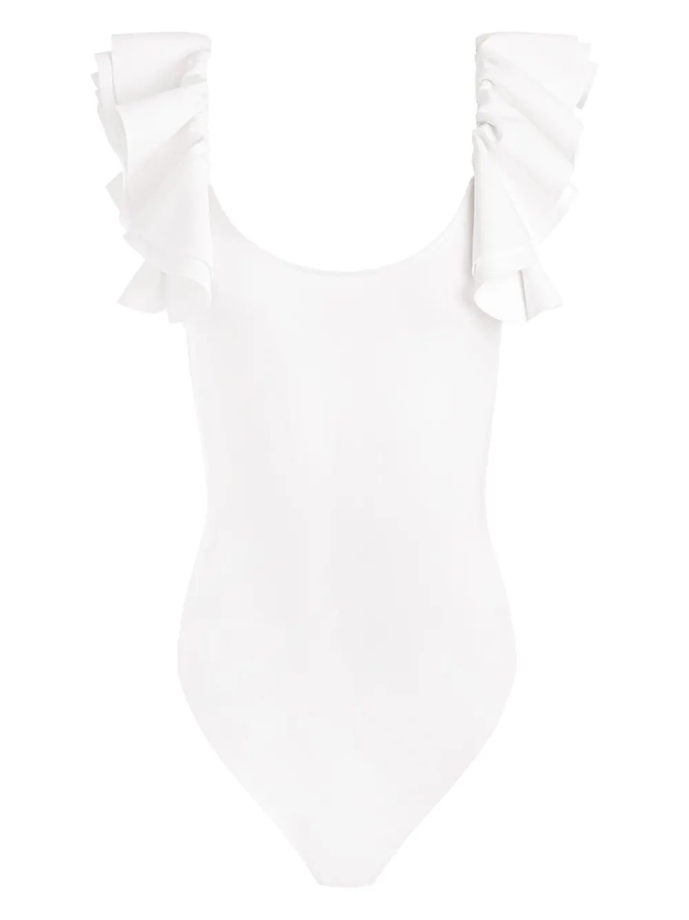 alice + olivia Tawny bodysuit | White | Image 1