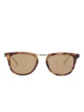 Saint Laurent Eyewear tortoiseshell-pattern sunglasses - Brown
