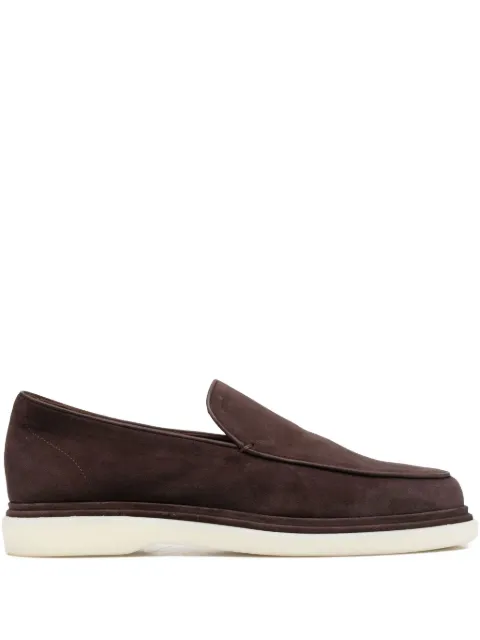Fratelli Rossetti mocasines con plataforma plana