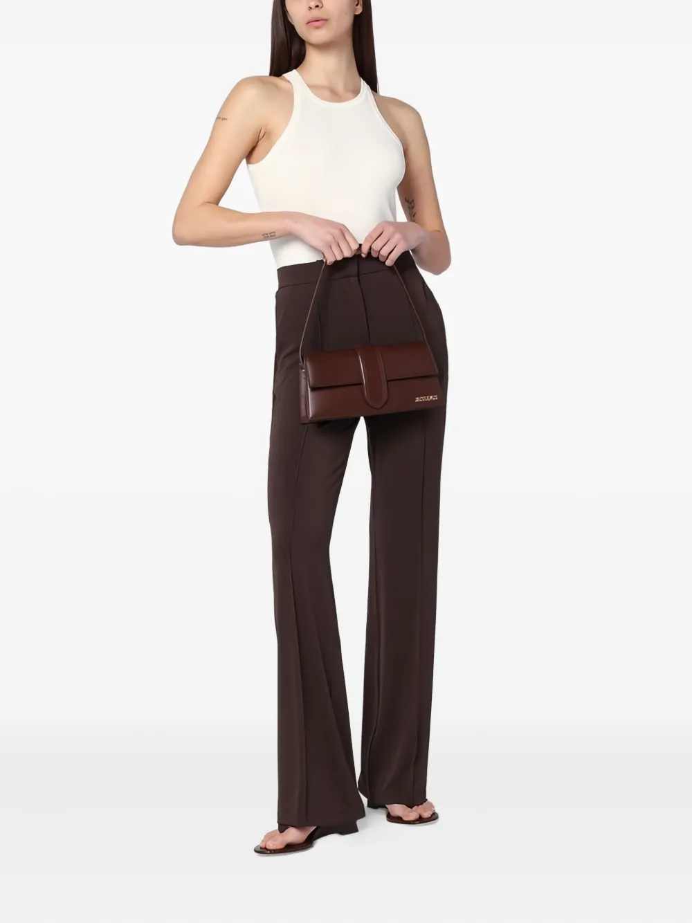 Max Mara Straight broek Bruin
