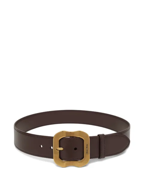 Miu Miu leather belt 
