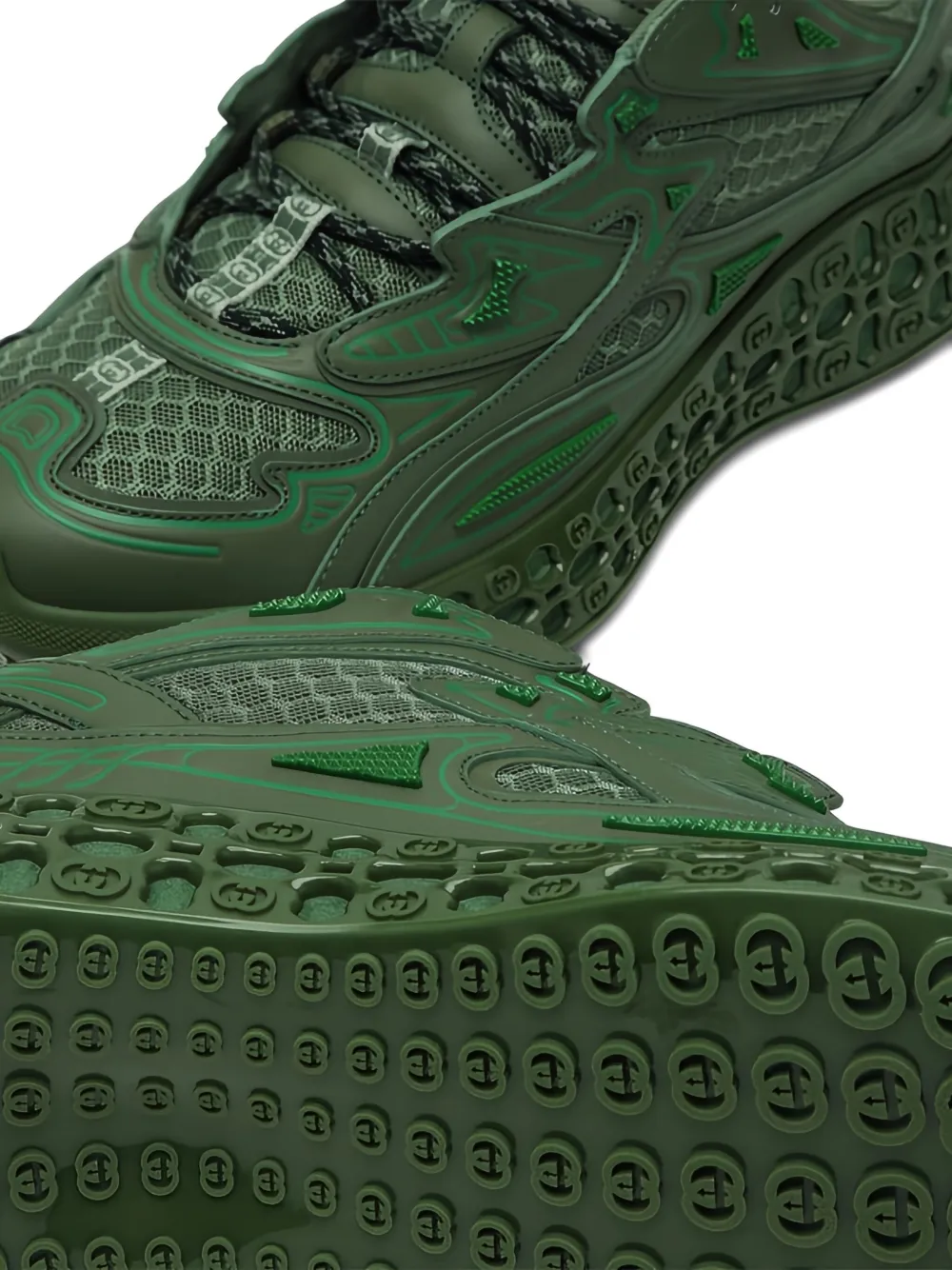 Gucci Cub3D sneakers Groen