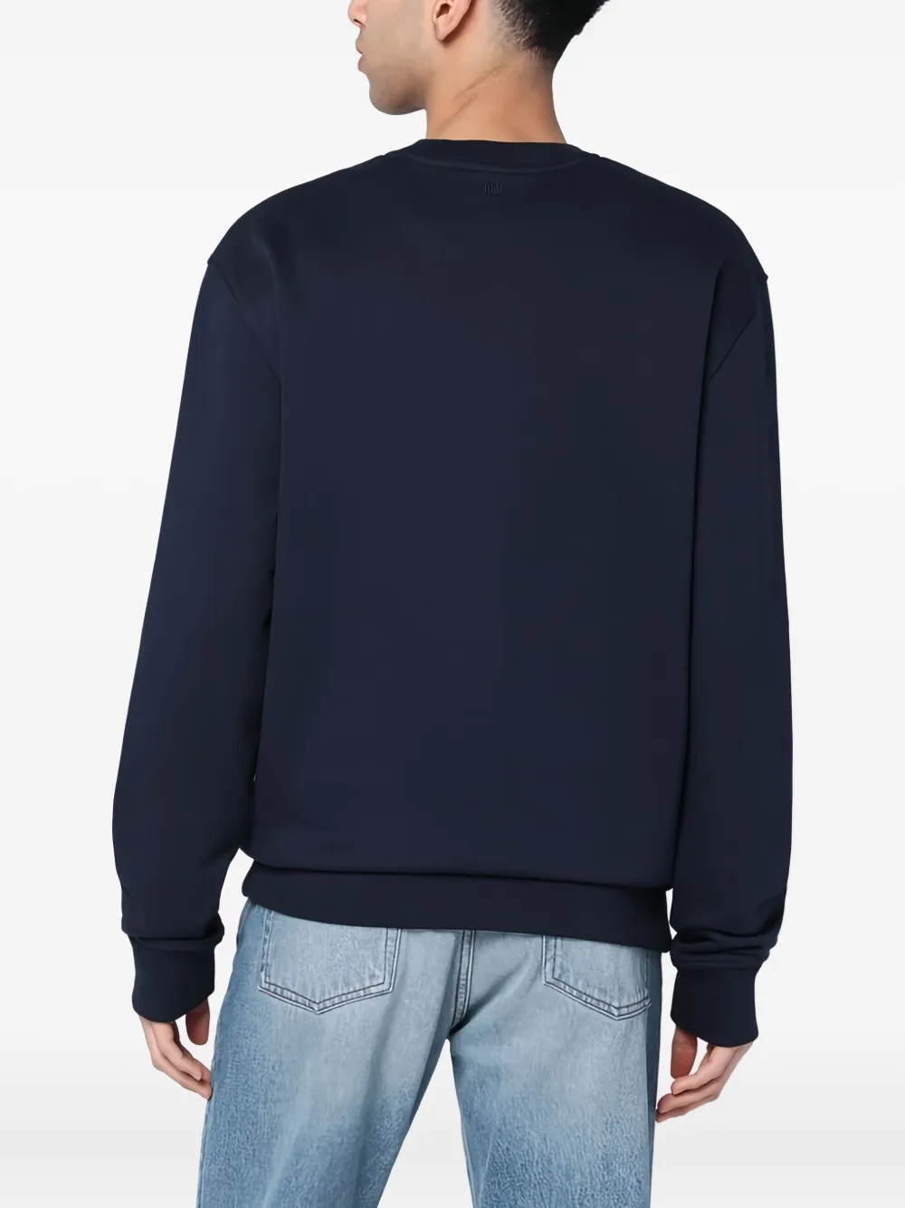 AMI Paris Trui van biologisch katoen Blauw
