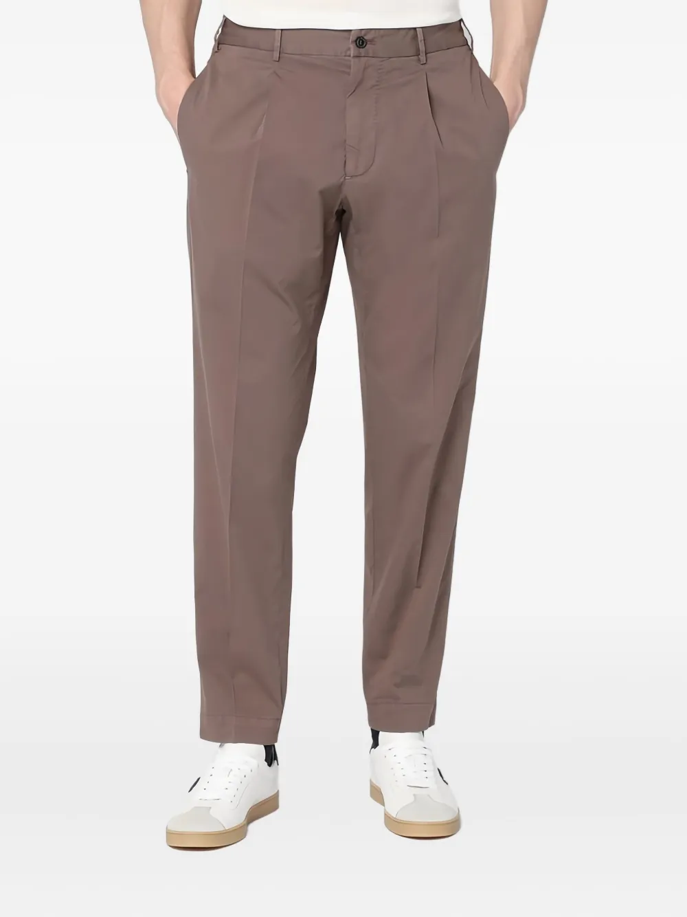 Santaniello Hose mit Tapered-Bein | Braun | Image 1