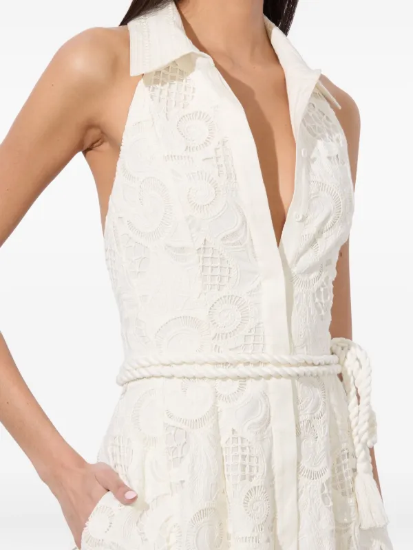 【alice + olivia】ルーシーミニシャツドレス Lucy Mini Shirt Dress In Ivy Romance | Alice + Olivia