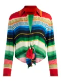 alice + olivia Hannon shirt - Red