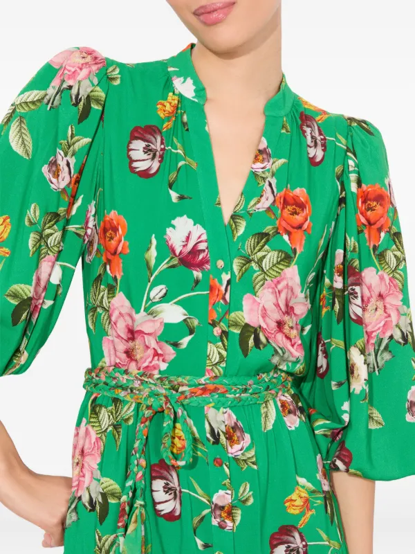 【Alice+Olivia】アリス&オリビア ANTONETTE ミニドレス Antonette Mini Dress In Dollhouse | Alice + Olivia