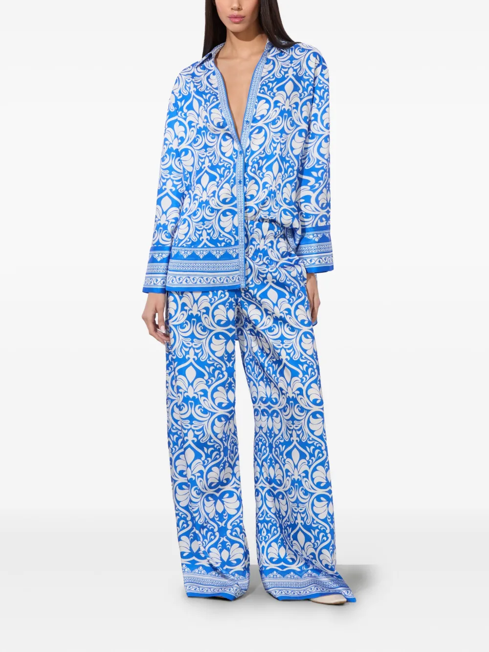 Alice + olivia Keegan palazzo pants - Blauw