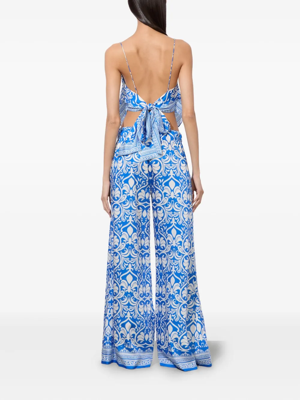 alice + olivia Keegan palazzo broek Blauw