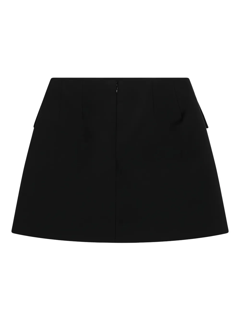 スカート ALEXANDER MCQUEEN BLACK AND GREY COTTON SKIRT Alexander McQueen pocket-detail Mini Skirt | Black | FARFETCH