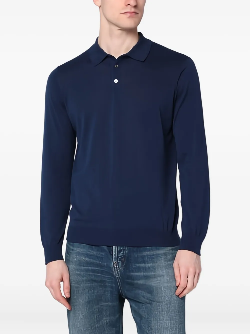 Drumohr playera tipo polo | azul | Image 1