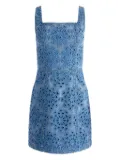 alice + olivia Maryann mini dress - Blue