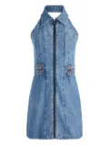 alice + olivia Axelle mini dress - Blue