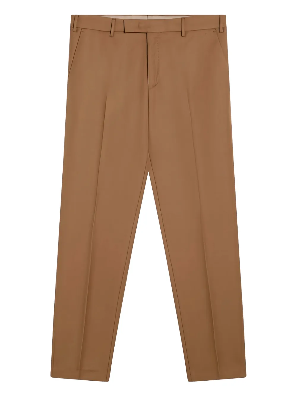 PT Torino virgin wool straight-leg trousers | Brown | Image 1