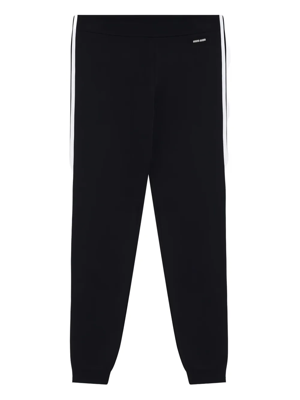 Miu Broek met zijstreep Blauw