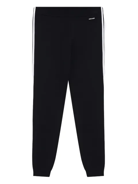 Miu Miu side-stripe trousers