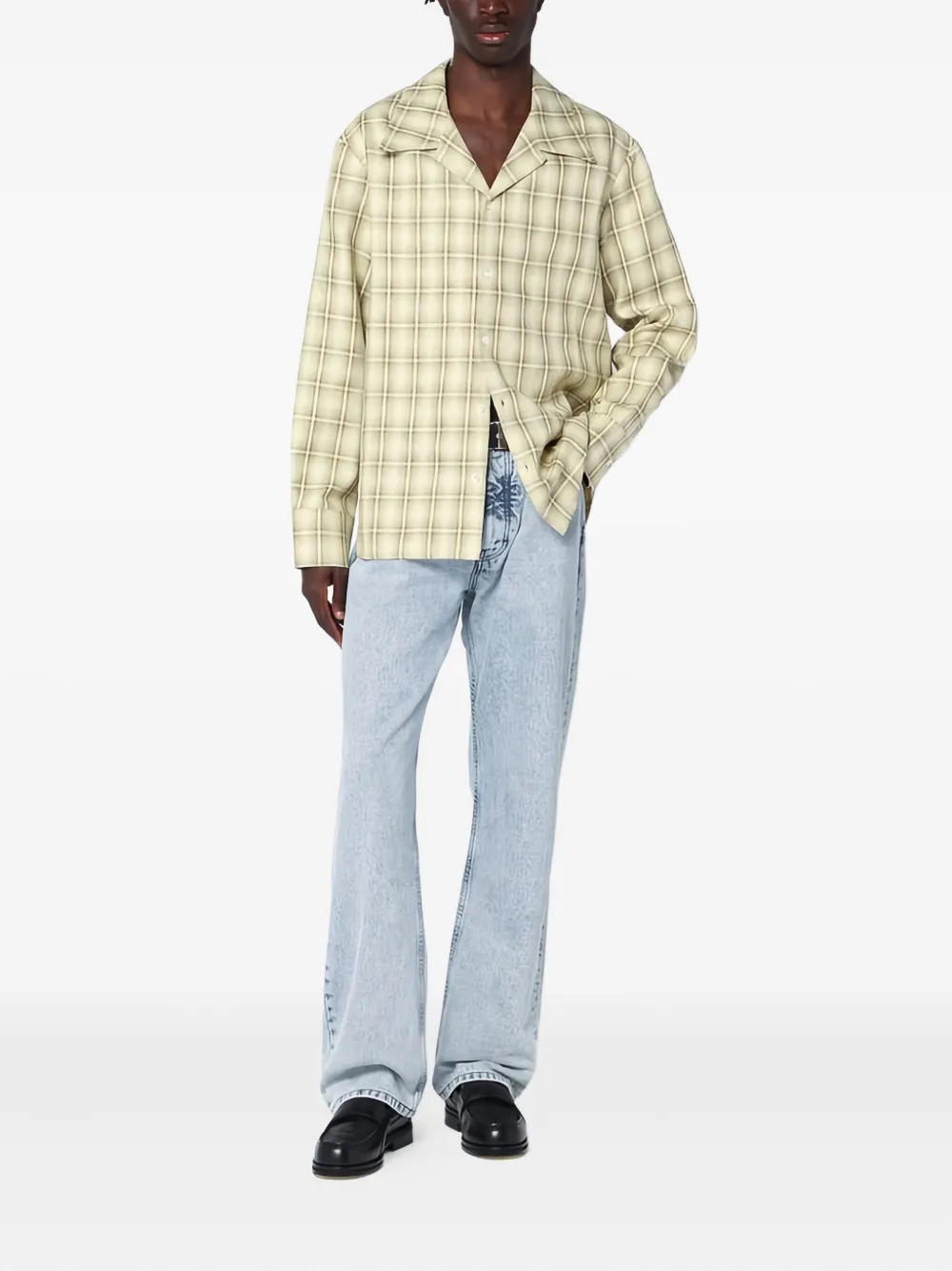 Séfr long-sleeve checked shirt | Image 2