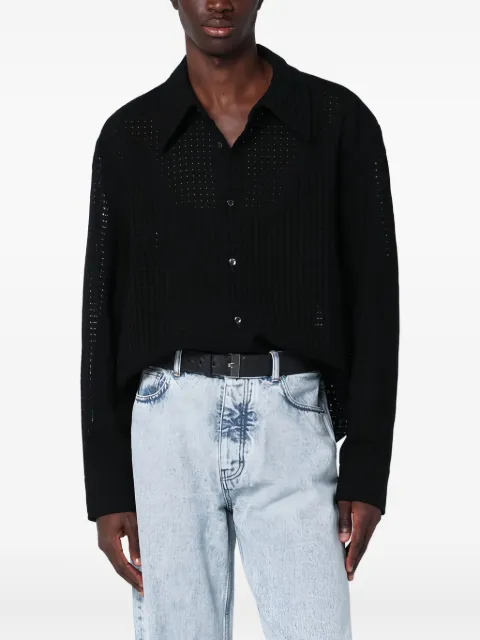 Séfr Wes Shirt 穿孔长袖衬衫