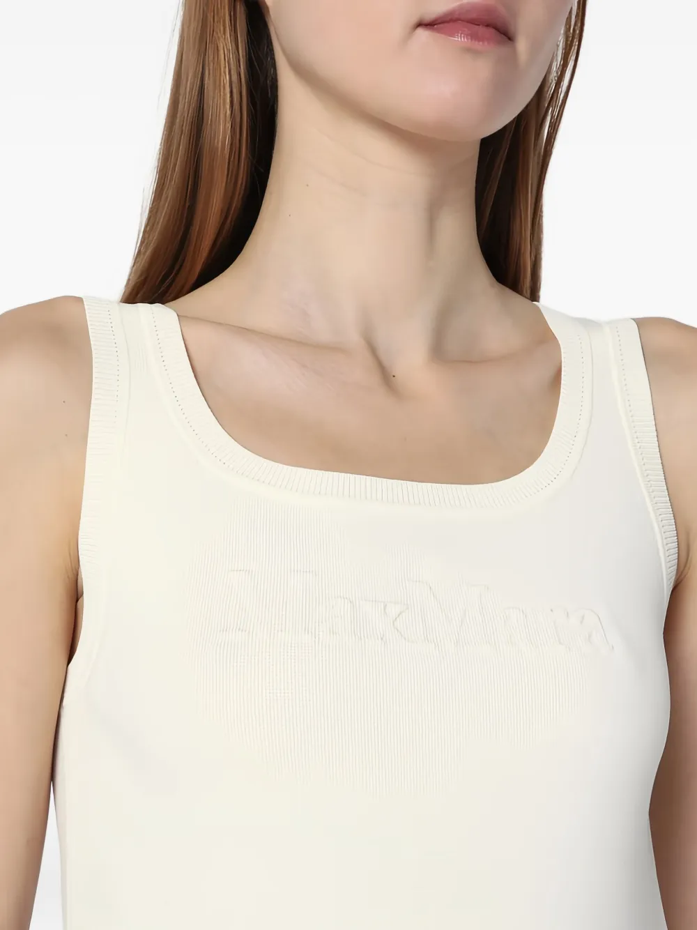 Max Mara Pentola Tank Top In Neutral
