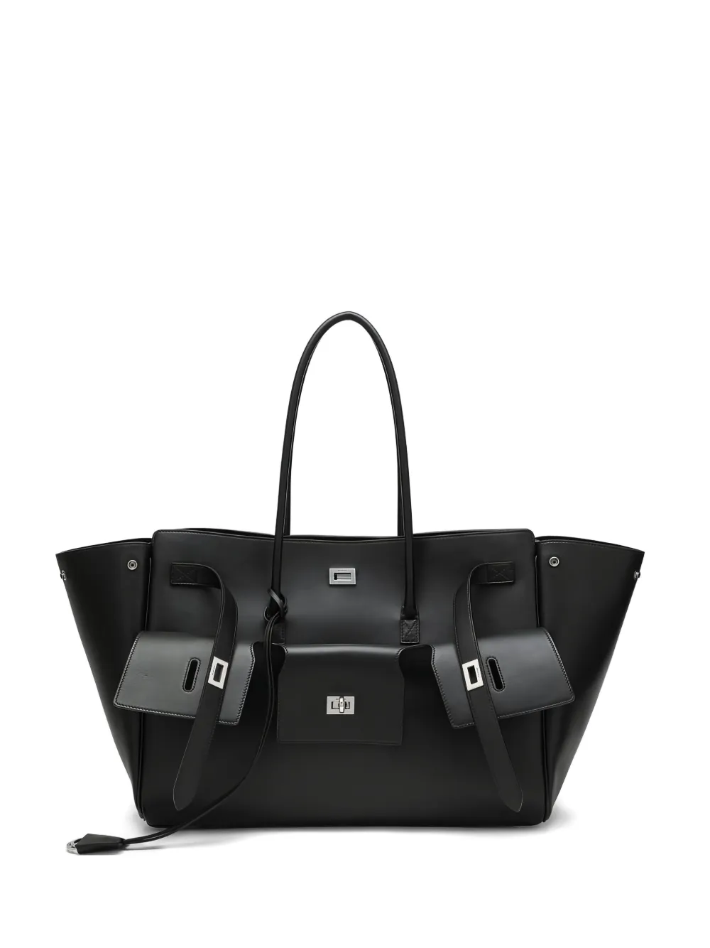 Balenciaga Bel Air shopper met zak Zwart