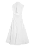Sportmax flared dress - White